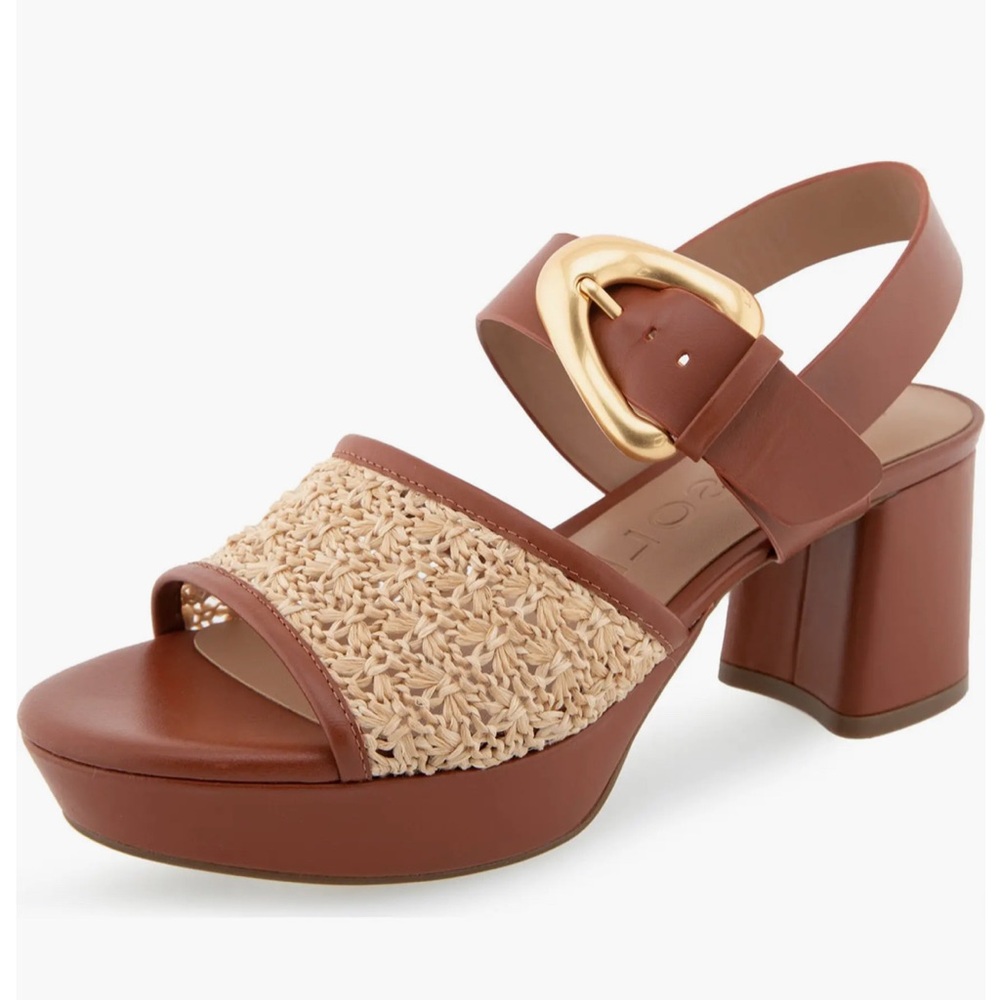 Aerosoles Chamber Raffia Sandal - Size 8.5